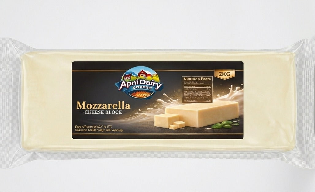 Mozzarella Cheese Block 1KG