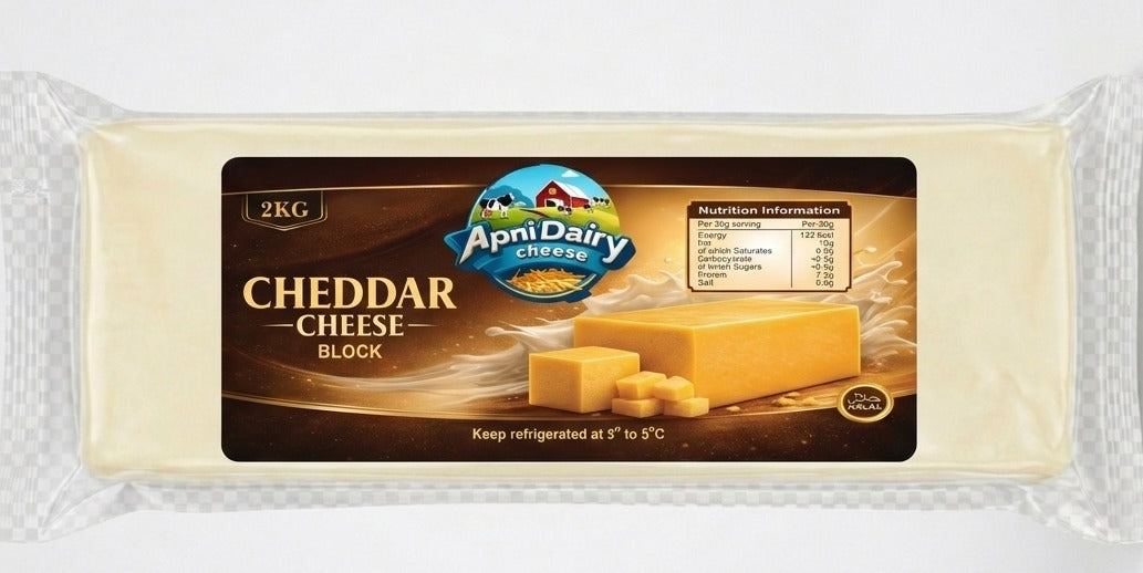 Cheddar Cheese Block 1KG